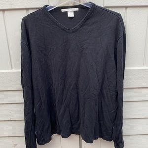 Perry Ellis knit sweater cotton rayon delicate XL